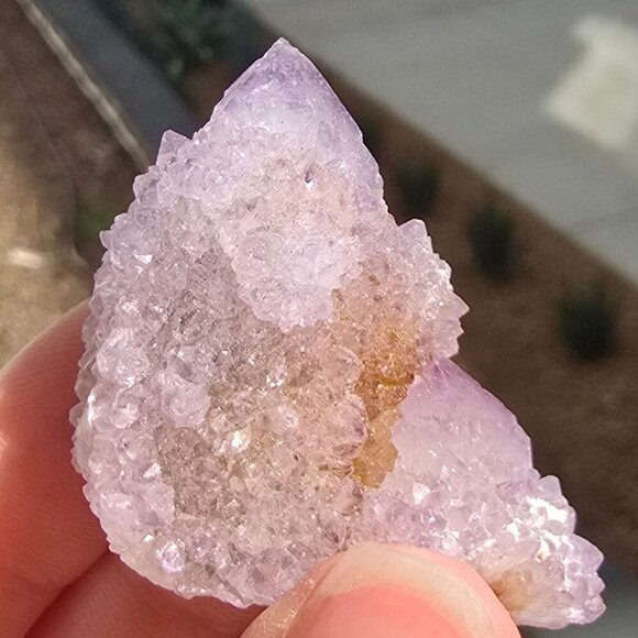 Spirit Quartz ✦ Raw Lavender Amethyst Cluster ✦ Cactus Quartz Formation 2.5" - Picture 11 of 11